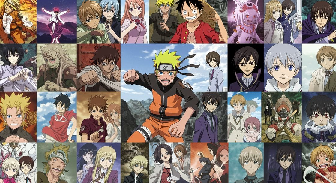 Os diferentes gêneros de anime
