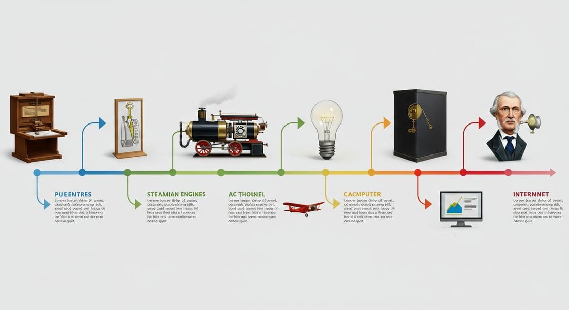 A história de invenções que mudaram o mundo