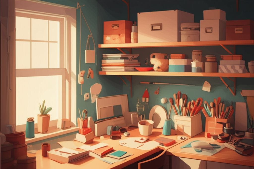 Como criar um espaço dedicado para o seu hobby em casa