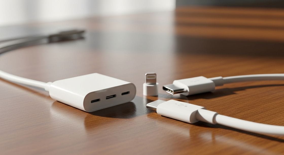 Adaptadores Lightning para Acessórios Apple