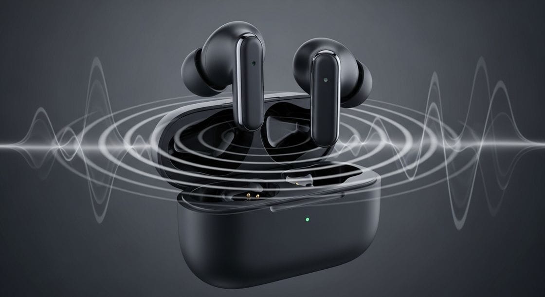 Fones True Wireless com Cancelamento de Ruído