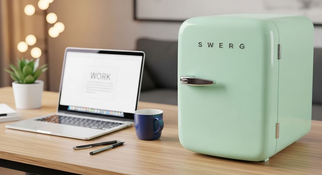 Mini Geladeiras Portáteis para Seu Home Office