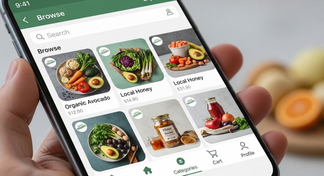 Apps para Encontrar Produtos Orgânicos e Naturais