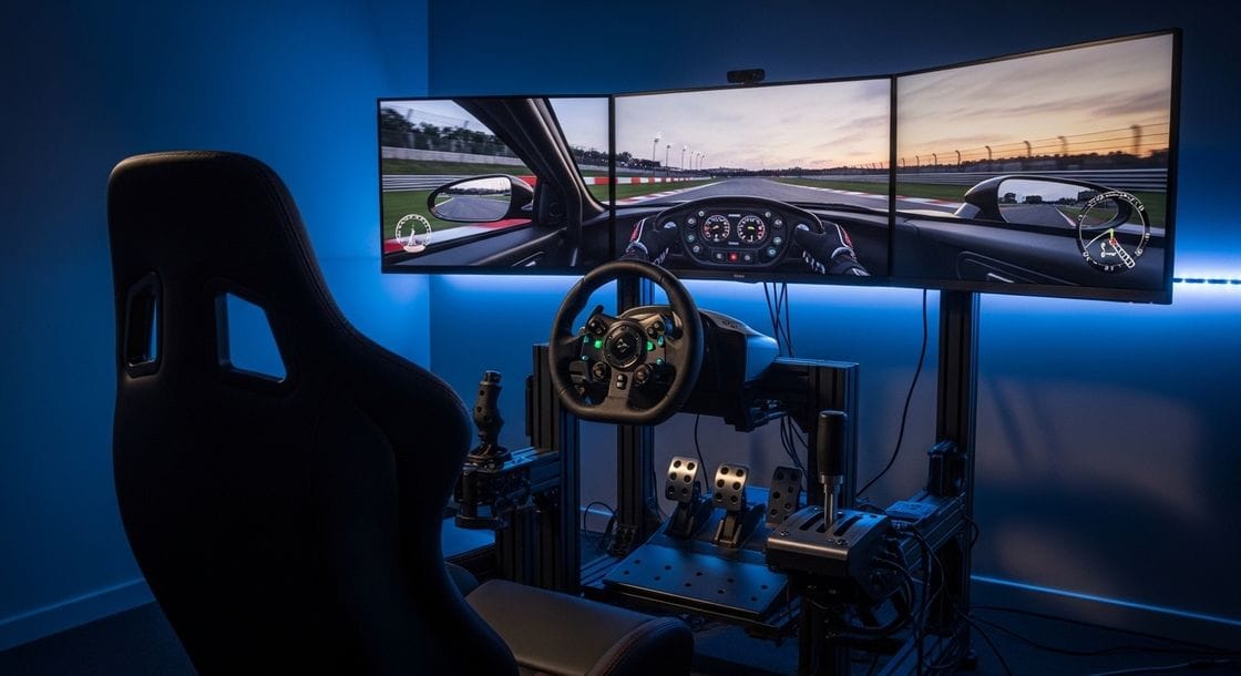 Simuladores de Corrida para Treinar como um Piloto