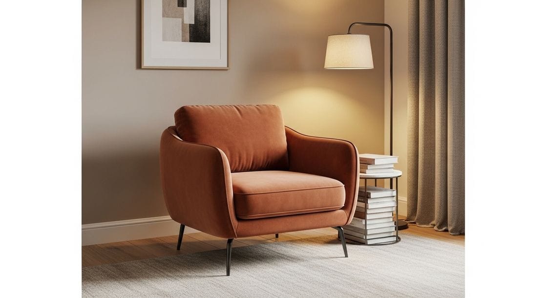 Poltronas Compactas com Design Contemporâneo