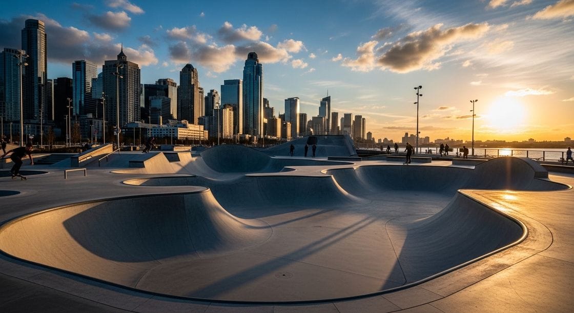 Parques de Skate e BMX para Praticar Manobras