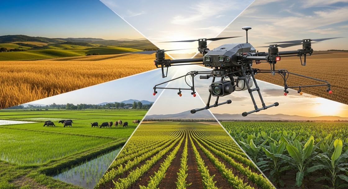 Inovações em Agricultura Tecnológica ao Redor do Mundo
