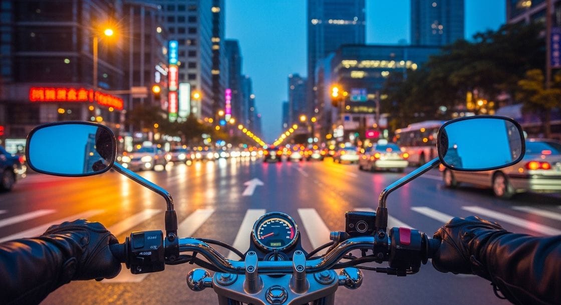 Dicas para Pilotar Moto com Segurança na Cidade
