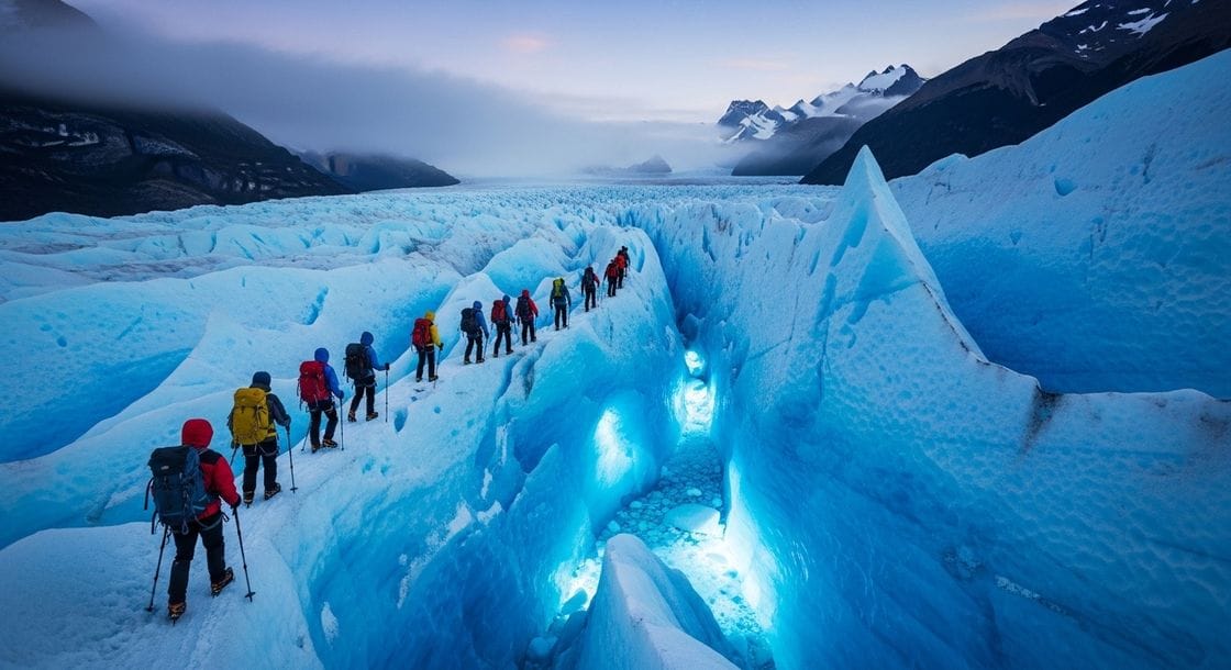 Roteiros de Trekking Glacial para Aventureiros