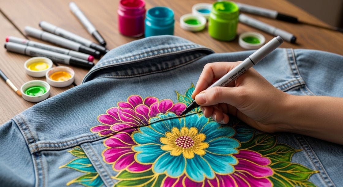Hobbies de Pintura Em Tecido Para Personalizar Roupas