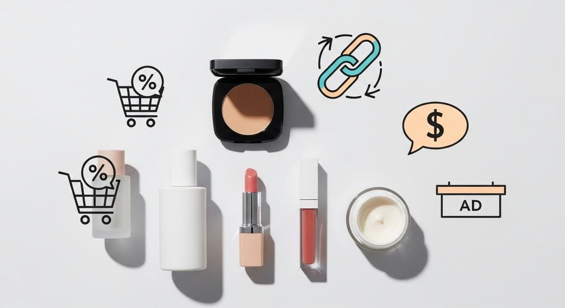 Produtos de Beleza com Afiliados de Celebridades