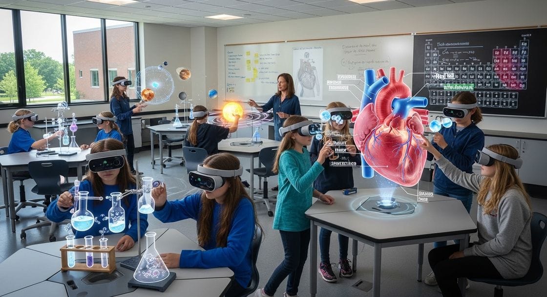 Técnicas de realidade mista para educação científica