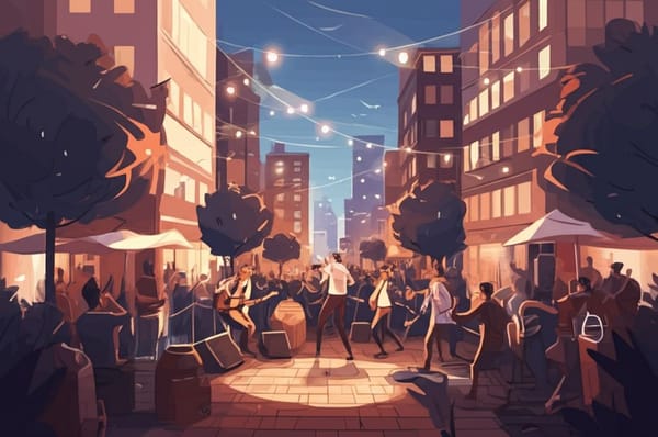 Como a música e os eventos culturais animam o lazer urbano