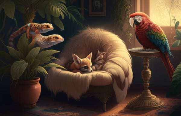Animais Exóticos de Estimação Populares