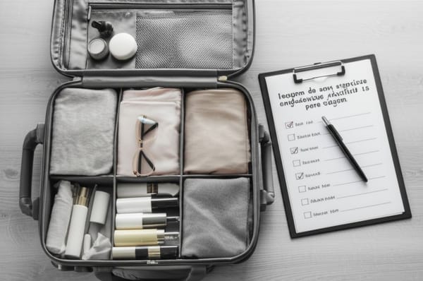 Como arrumar a mala de viagem de forma inteligente
