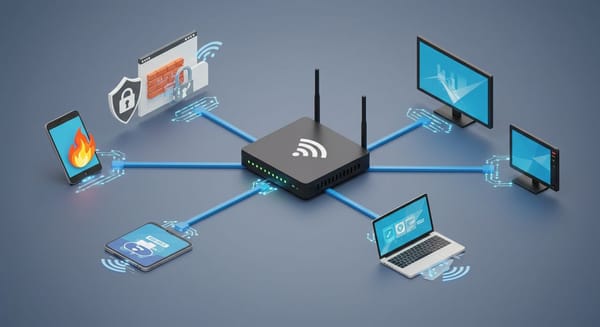 Como configurar uma rede doméstica segura e eficiente