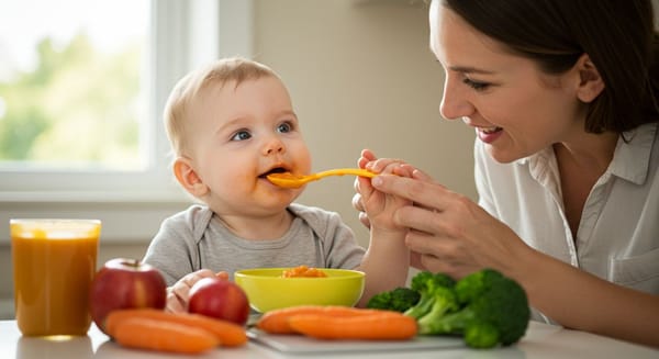Como introduzir a alimentação complementar de forma segura e saudável