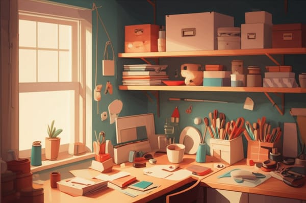Como criar um espaço dedicado para o seu hobby em casa