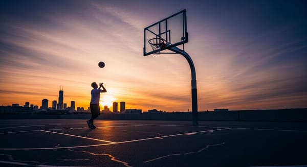 Cestas Criativas para Treinar Lances de 3 Pontos
