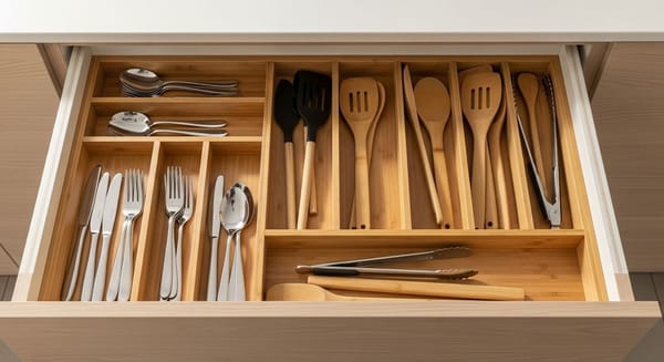 Organizadores de Gaveta para Cozinhas Eficientes