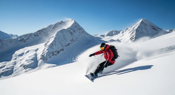 Destinos de Snowboard Off-Piste para Explorar