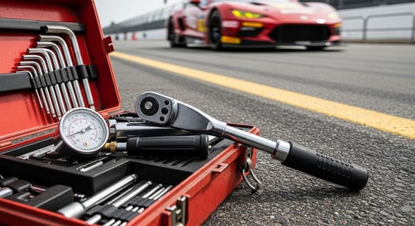 Ferramentas Portáteis para Ajustes Rápidos na Pista