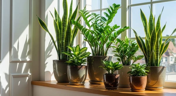 Plantas de Baixa Manutenção para Ambientes Internos