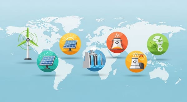 Iniciativas de Energia Renovável em Diferentes Continentes