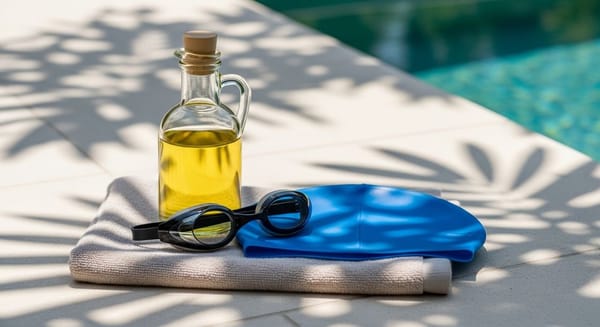 Óleos de Massagem para Alongamento Pré e Pós-Natação