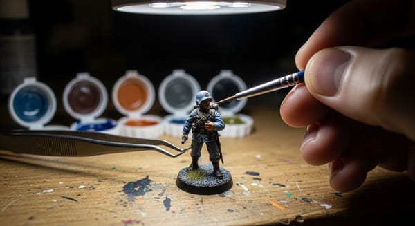 Ferramentas de Montagem de Miniaturas de Guerra