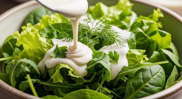 Molhos Veganos Cremosos para Saladas