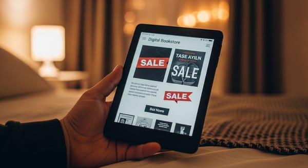Plataformas de E-book com Promoções e Descontos