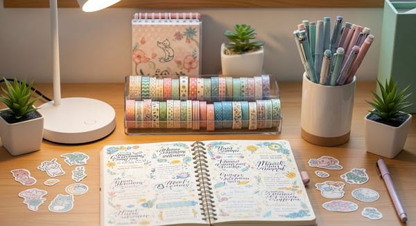 Hobbies de Papelaria Criativa para Expressar Arte