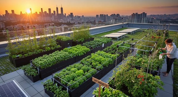 Métodos de Agricultura Urbana para Produzir Alimentos