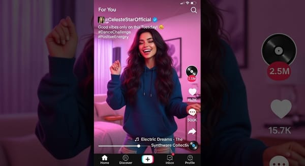 Perfis de TikTok onde Celebridades Mostram o Dia a Dia