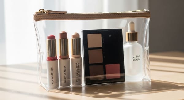 Produtos Multifuncionais para Viagens de Beleza