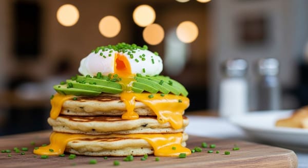 Receitas de Panquecas Salgadas para Café da Manhã