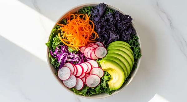 Saladas Coloridas para Almoços Leves