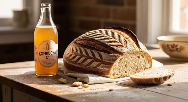 Técnicas de Fermentação para Pães e Kombucha